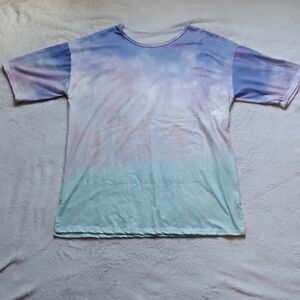 Women's Pastel Tie-Dye Short Sleeve Tee